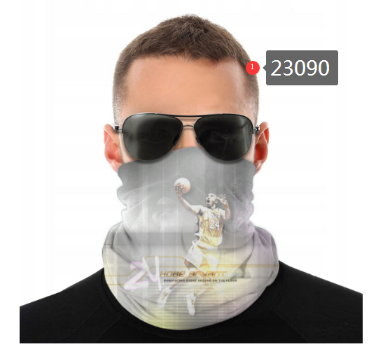 NBA 2021 Los Angeles Lakers #24 kobe bryant 23090 Dust mask with filter->->Sports Accessory